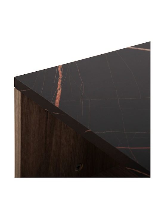 Rectangular Coffee Table Gunnez Wooden Karydi-Mavro L90xW54xH38cm.