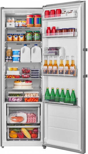 Midea Frigider de conservare 362lt NoFrost Î185xL59.5xA61.8cm. Inox MDRU502MTE46