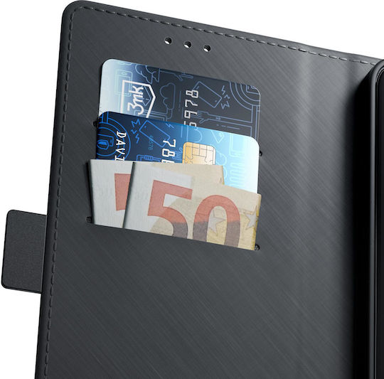 3MK Silicone Plastic Wallet Black (Honor Magic8 Lite)