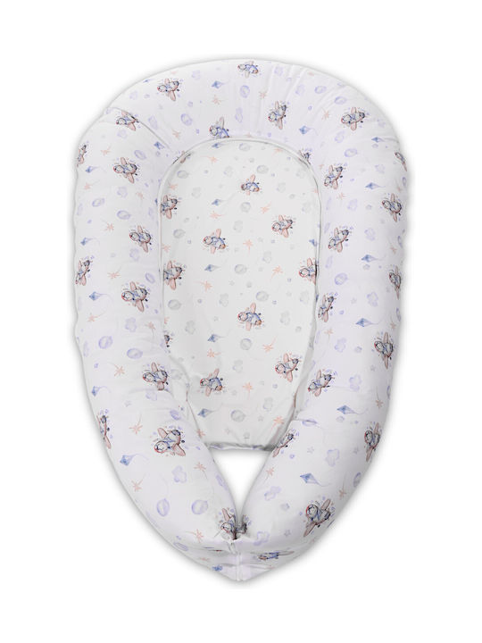 Lorelli Baby Nestkissen Airplane Blue 110x70cm