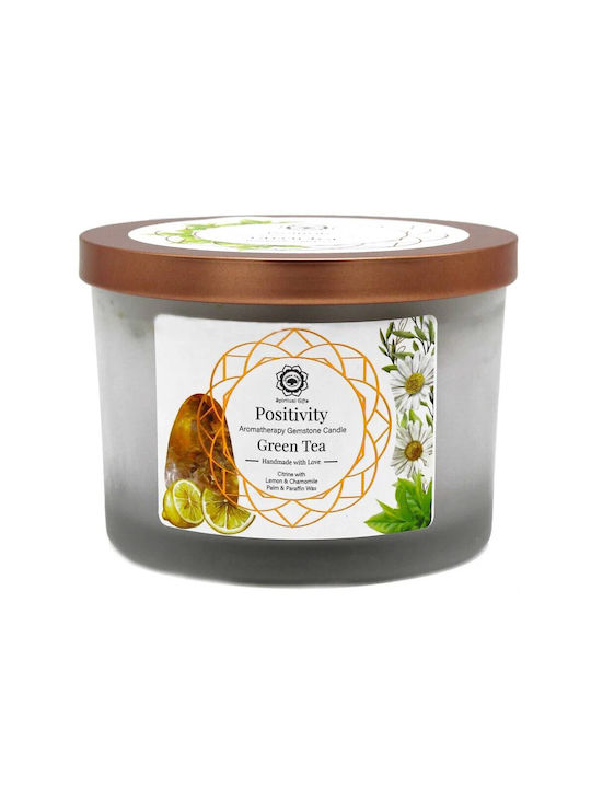 Green Tree Candle Company Κερί Σόγιας σε Βάζο Πράσινο 256gr