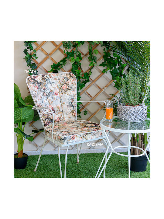 Μαξιλάρι Φερ Φορζέ Be Comfy Titian Floral 8003 Πλάτη 53 X 47 X 3