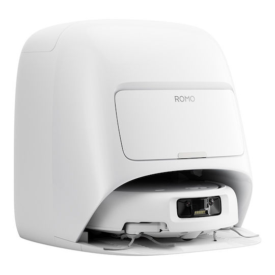 DJI Romo S Σκούπα Ρομπότ με Χαρτογράφηση Laser & Απορρόφηση 25000Pa Λευκή