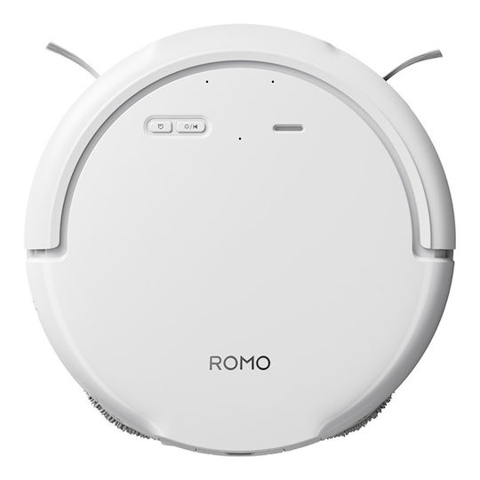 DJI Romo S Σκούπα Ρομπότ με Χαρτογράφηση Laser & Απορρόφηση 25000Pa Λευκή