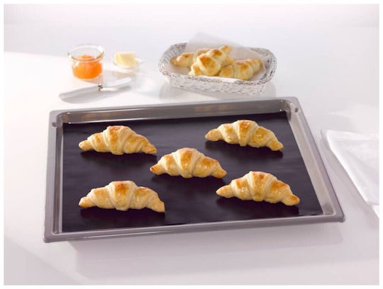 NoStik Non-Stick Grill Baking Sheet BBQ Multipurpose 40x50cm Black