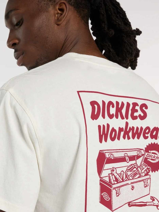 Dry Ridge Sportliches Kurzarm T-Shirt Beige
