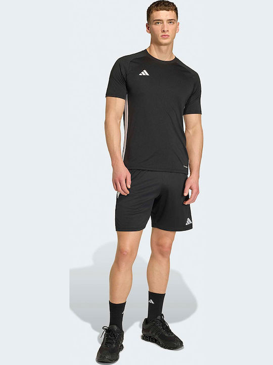 Essentials Sportliches Kurzarm T-Shirt Schwarz