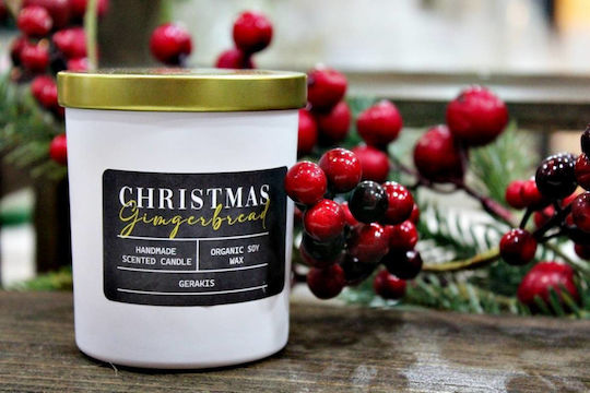 Gerakis Aromatic Soy Candle In Gold Jar 003655GIN