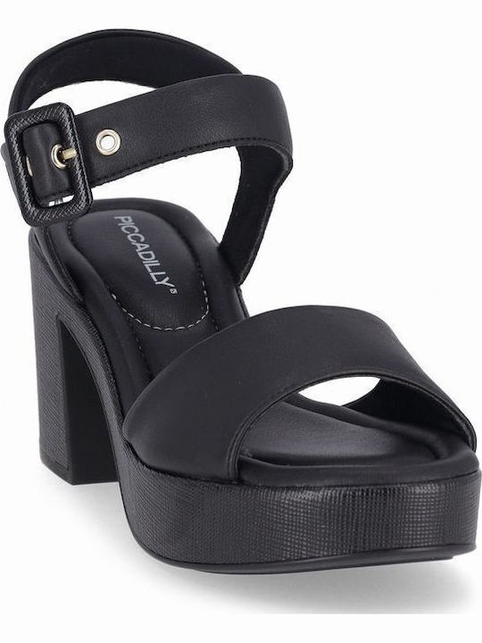 Anatomische Damen Sandalen Schwarz
