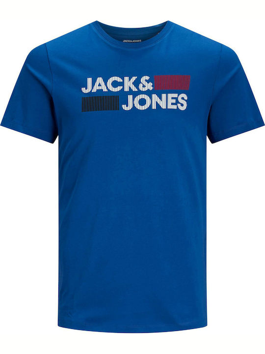 Men's T-Shirt with Logo Classic Blue