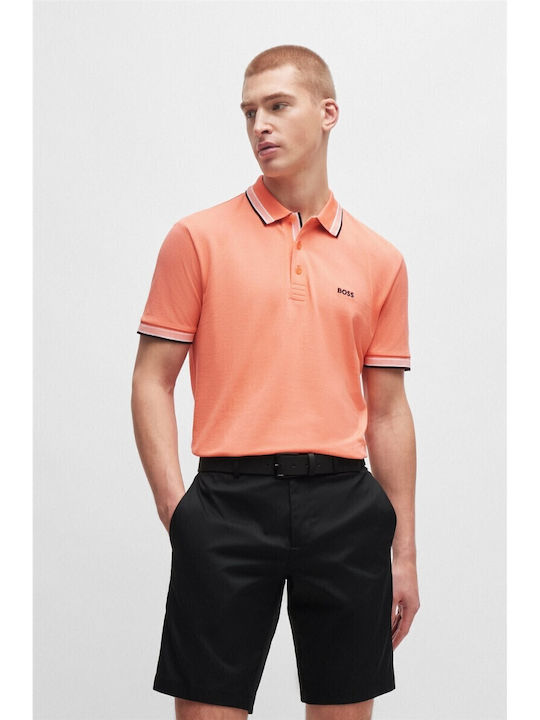 Boss Polo Bluse Rot