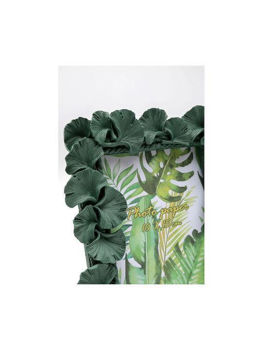 Kare Design Gingko Plastic Photo Frame with Green Frame