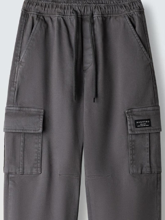 Pantaloni Cargo Pentru Copii Antracit