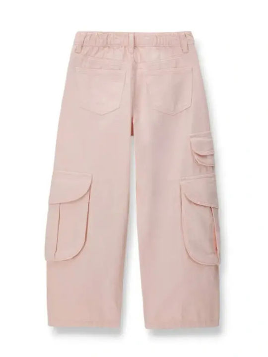 Kids Trousers Cargo Pink Pal