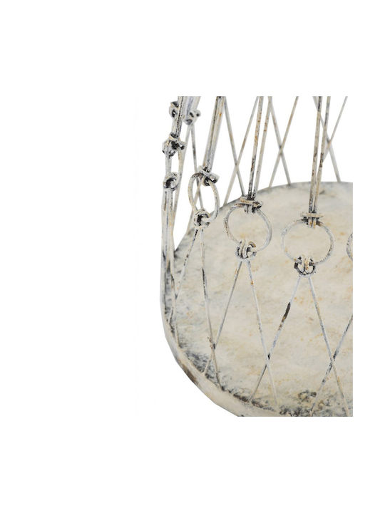 Artekko Decorative Figure Made of Metal 34.9x34.9x87cm