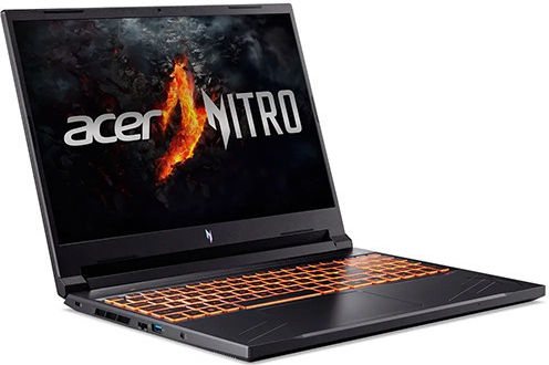 Acer Nitro V16 ANV16-41 16" FHD+ 165Hz (Ryzen 5-8645HS/32GB/2TB SSD/GeForce RTX 4050/W11 Home) Obsidian Black (US Keyboard)