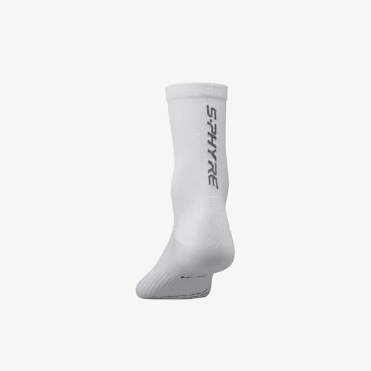 S-phyre Shimano Unisex Cycling Socks White M-L 41-44