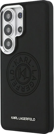 Karl Lagerfeld Perforierte Kl Back Cover Kunststoff / Silikon Schwarz Galaxy S26 Ultra