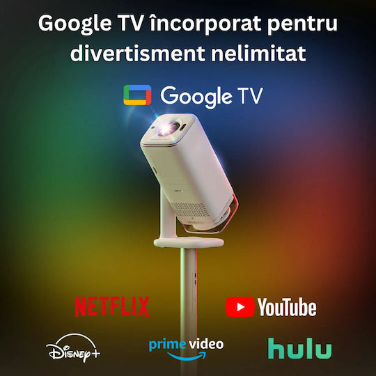 ED549 Mini Projector LCD Full HD με Wi-Fi και Ενσωματωμένα Ηχεία