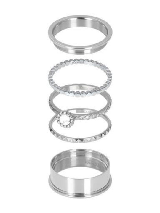 iXXXi Damentagerring aus Silber iXXXi-Ringe
