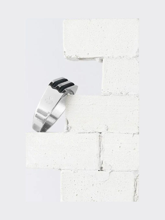 Pig & Hen Women's Steel Ring