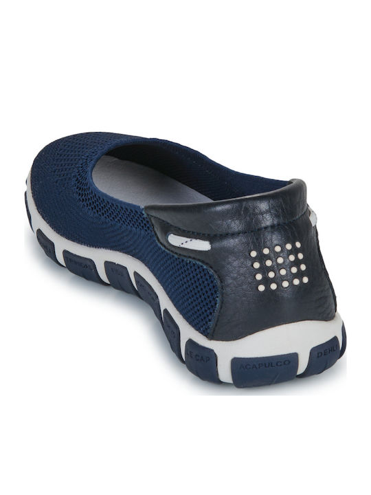 Damen Ballerinas Marineblaue