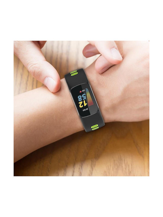 Curea Silicon Neagră Fitbit Charge 5