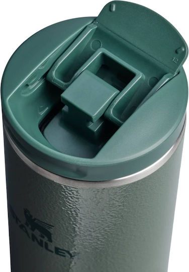 Stanley Transit Fliptop Thermosflasche Rostfreier Stahl BPA-frei 350ml Hammertone Grün