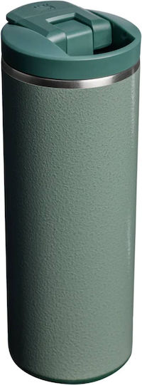 Stanley Transit Fliptop Thermosflasche Rostfreier Stahl BPA-frei 350ml Hammertone Grün