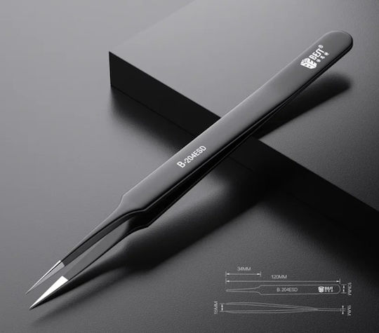 Best Antistatic Straight B-204esd Mobile Phone Service Tweezers