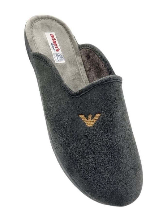 Winter Men's Slippers Gray