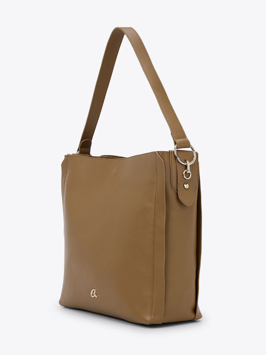 Women's Shoulder Bag Beige