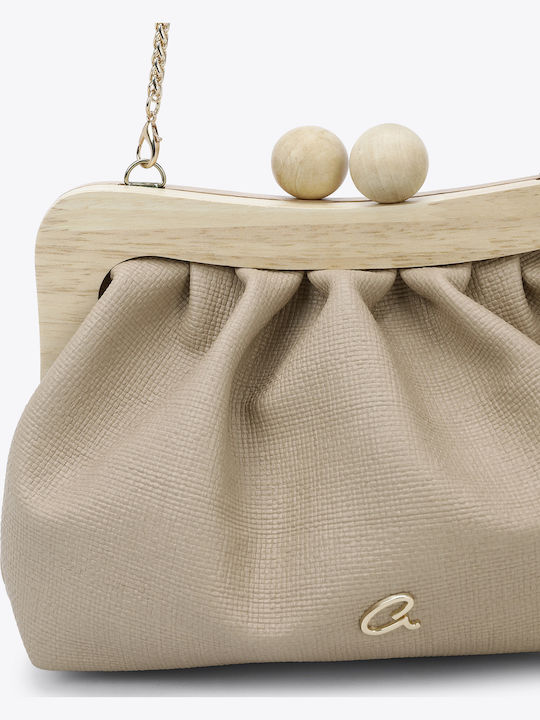 Women's Shoulder Bag Beige