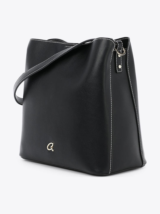Black Women's Shoulder Bag Set