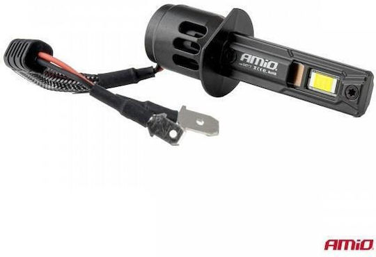 AMiO Car and Motorcycle Lamps H1 Canbus LED 6000K Cold White 12-24V 68W 2pcs
