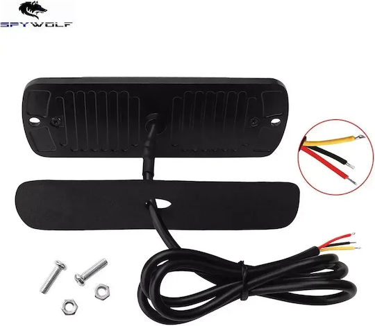 First-class Led Strobe Φαναράκι Όγκου Κόκκινο 12led 12/24v 6000lm 4 Τεμάχια Tc-349