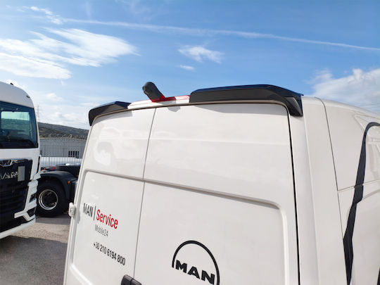Autoheckspoiler Dach V.2 Doppeltes Tür Volkswagen Crafter Mk2 Hochdach H2 Mann TGE Hochdach H2