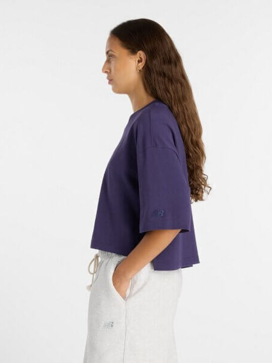 Women's Crop T-shirt Purple