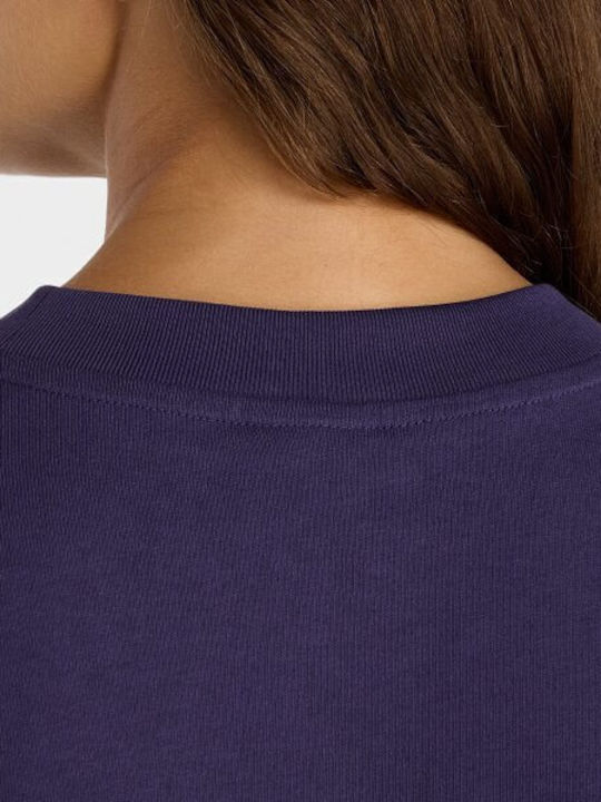Women's Crop T-shirt Purple