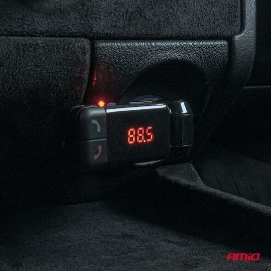 AMiO FM Transmitter Auto με Bluetooth