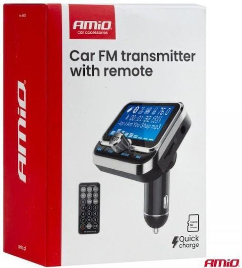 AMiO AMiO Auto FM-Transmitter mit Type-C USB Bluetooth
