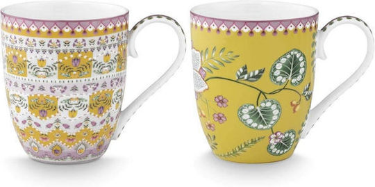 PiP Studio Lily & Lotus Κούπα από Πορσελάνη 450ml PiP Studio Lily & Lotus Κούπα από Πορσελάνη 450ml
