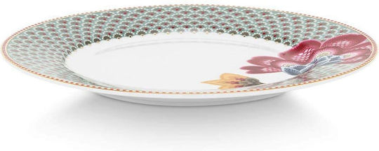 PiP Studio Blooming Tales Shallow Porcelain Multicolour Plate 26.5cm