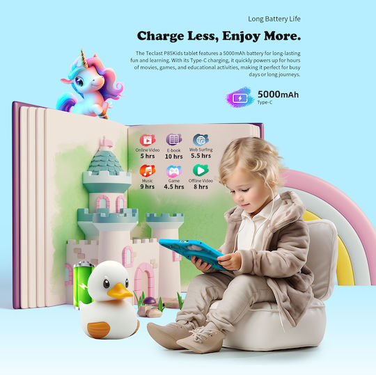 Teclast P85 Kids 8" Tablet (3GB/64GB) Ροζ
