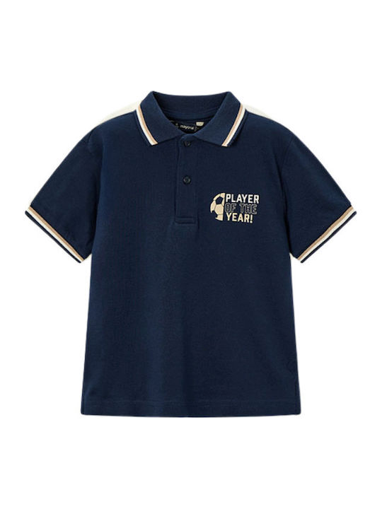 Παιδικό Polo Κοντομάνικο Μπλε