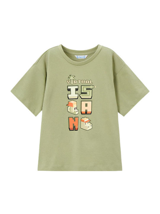 Kids Top Short-sleeved Green