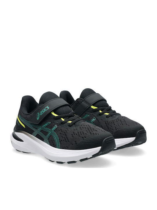 Gt-1000 13 Kids Sports Shoes Running with Hoop & Loop Closure Black