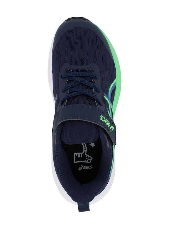 Gt-1000 Kids Sports Shoes Running with Hoop & Loop Closure Navy Blue