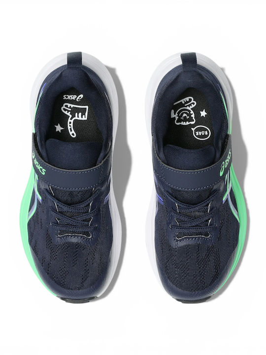 Gt-1000 Kids Sports Shoes Running with Hoop & Loop Closure Navy Blue