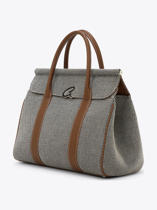 Straw Women's Handbag Black